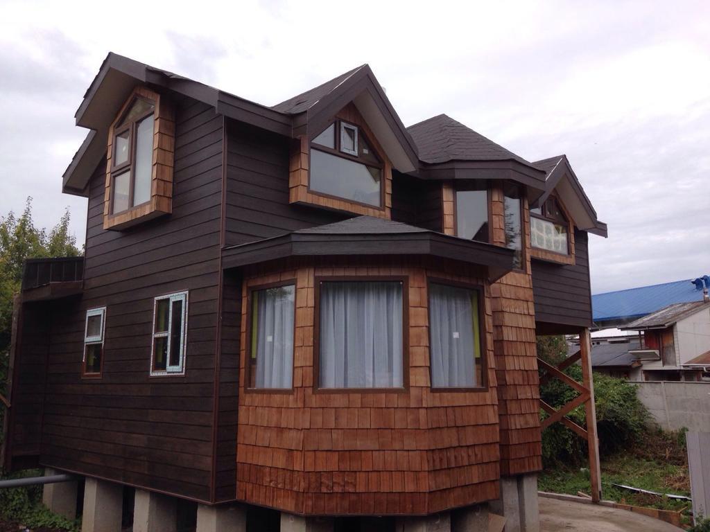 Cabanas Estacion Del Lago Puerto Varas Exterior foto
